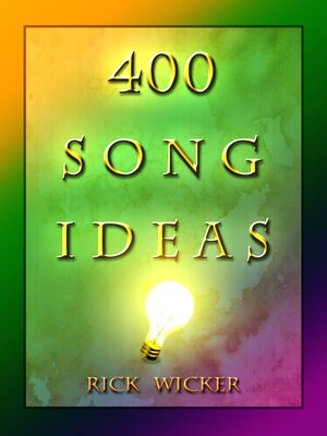 cover image of 400 Song Ideas
